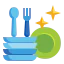 Dishwashing icon 64x64