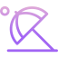 Beach umbrella icon 64x64