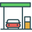Gas station アイコン 64x64