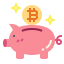 Piggy bank Symbol 64x64