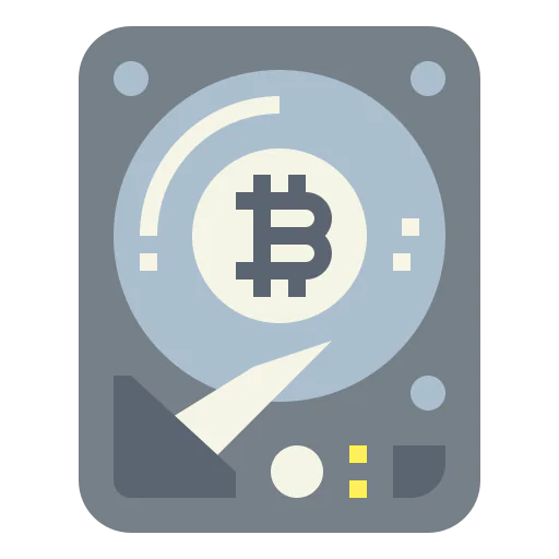 Hard disk icon
