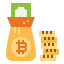 Money bag icon 64x64
