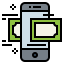 Money transfer icon 64x64