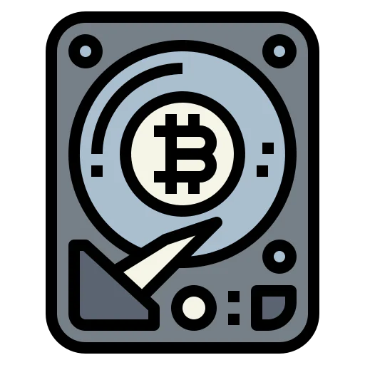 Hard disk icon