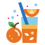 Orange juice icon 64x64