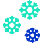 Snowflakes ícono 64x64
