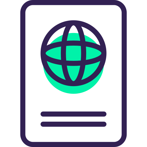 Passport icône
