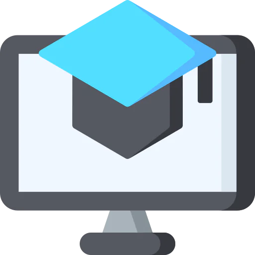 Online learning icon