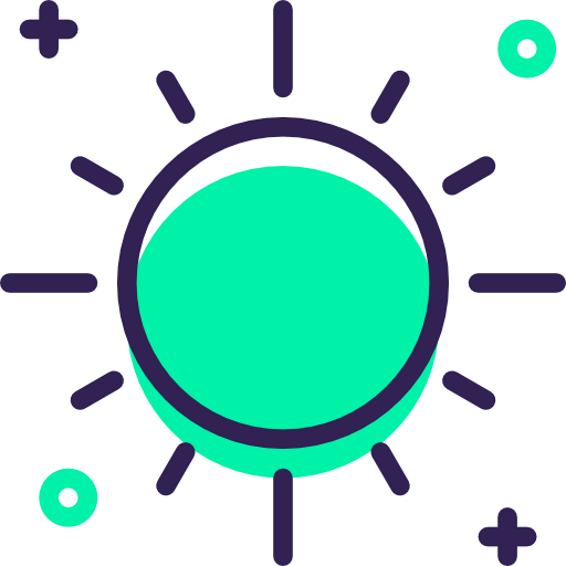 Sun icon