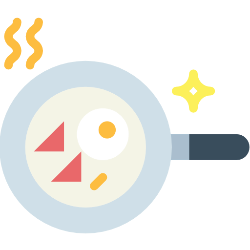 Frying pan icon