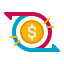 Cash flow icon 64x64