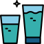 Glass of water icon 64x64