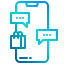 Mobile phone アイコン 64x64