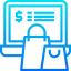 Online shopping icon 64x64