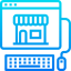 Online shopping icon 64x64