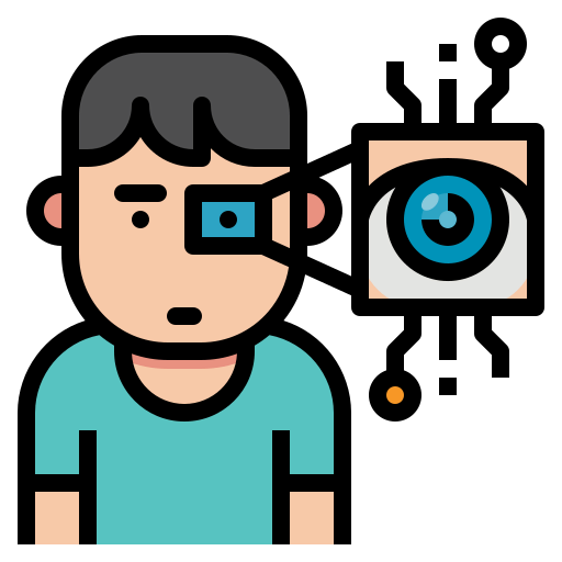 Eye scan icon