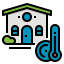 Temperature control icon 64x64