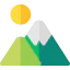 Mountains icon 64x64