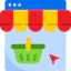 Online shopping icon 64x64
