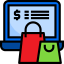 Online shopping icon 64x64