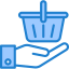 Shopping basket icon 64x64