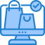 Online shopping icon 64x64