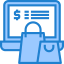 Online shopping icon 64x64