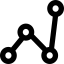 Line chart アイコン 64x64