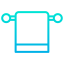Towel hanger icon 64x64