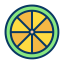 Lemon slice icon 64x64