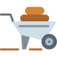 Wheelbarrow icon 64x64