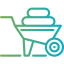 Wheelbarrow icon 64x64