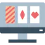 Online gambling icon 64x64