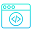 Web coding アイコン 64x64