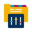 Graph icon 64x64
