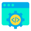 Web development ícone 64x64