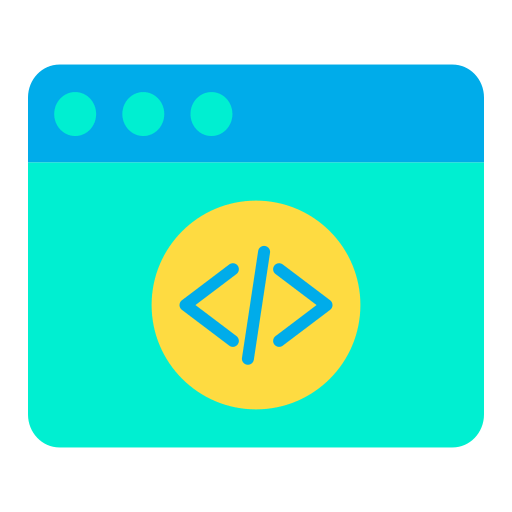 Web coding biểu tượng