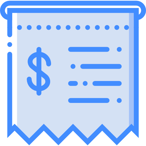 Receipt icon