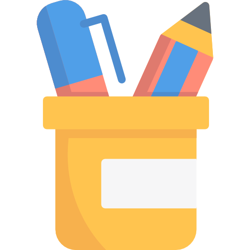 Pencil case icon