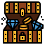Treasure chest ícone 64x64