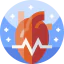 Heart rate icon 64x64