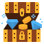 Treasure chest ícone 64x64