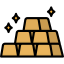 Gold ingot アイコン 64x64