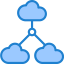 Cloud computing biểu tượng 64x64