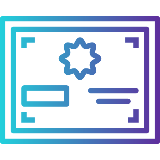 Certificate icon
