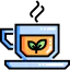 Hot tea icon 64x64