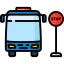 Bus stop icon 64x64
