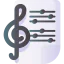Music sheet Symbol 64x64