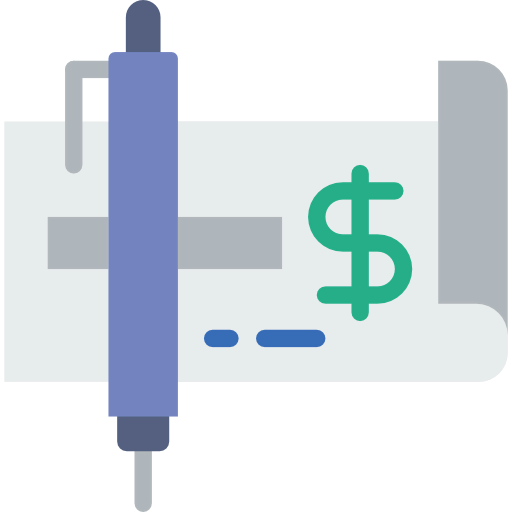 Cheque icon