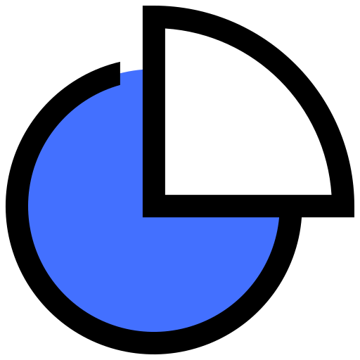 Pie chart 图标